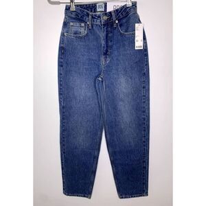 BDG Urban Outfitters Women's High Rise Baggy Jeans, Medium Wash, Size 25, NWT